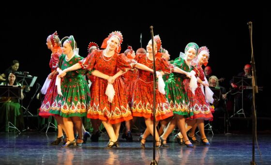 “Slaavi pärg 2023”: vene laulu ja tantsu rahvaansambli “Krivitši” ja folklooransambli “Berendeika” kontsert (Riga, Läti)