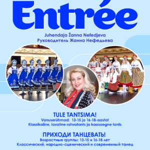Tantsustuudio ENTRÉE kutsub tundidesse
