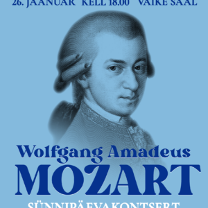 26.01.25 – Wolfgang Amadeus Mozarti sünnipäevakontsert